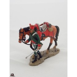 Figurine Del Prado Hunter on Horseback 1812