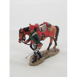 Figurina Del Prado Chevau luce 1 ° Reggimento Ducato di Berg 1812