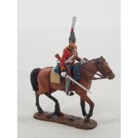 Figurina Del Prado reggimento 2 ° Re Drago tedesco Legione 1812