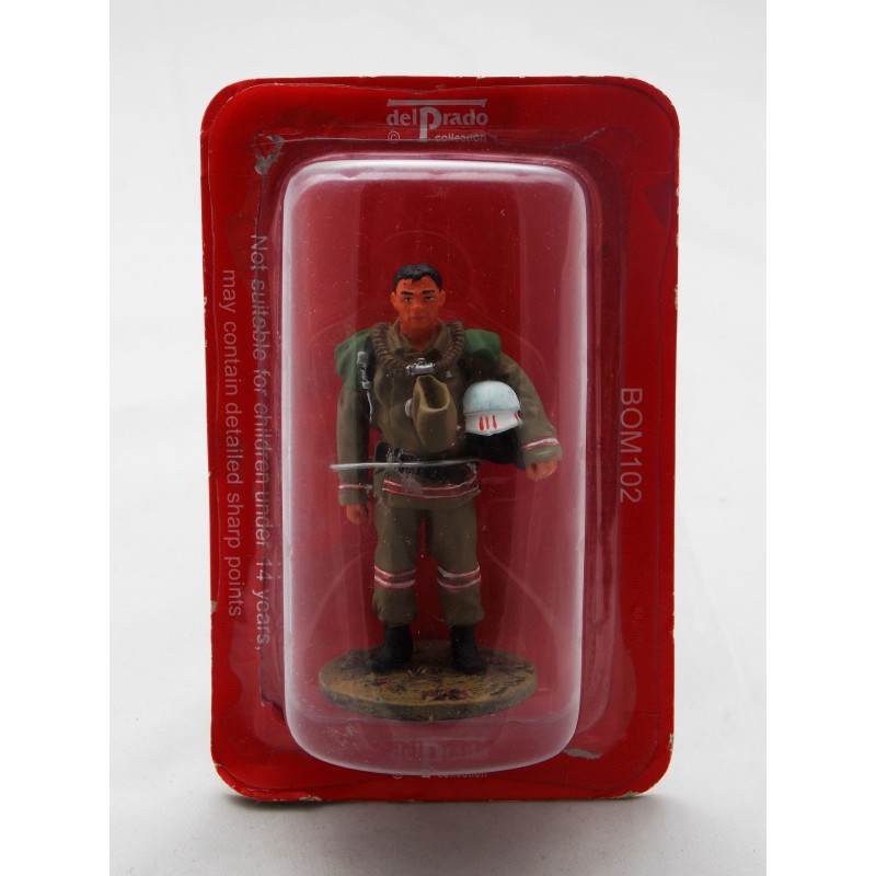 Del Prado firefighter fire Mongolia 2004 dress figurine Del Prado firefighter fire Mongolia 2004 dress figurine