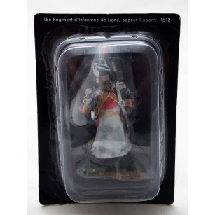 Figurine Del Prado 18th Regiment of infantry of line Sapper corporal 1812