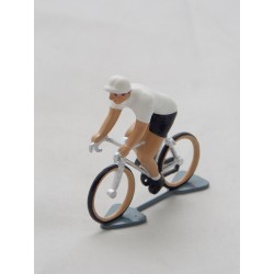 Ciclista di figurina CBG Mignot Jersey bianco Tour de France