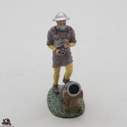 Figur Altaya Gunner XV Jahrhundert