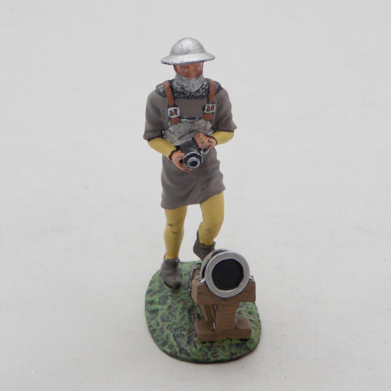 Figura de Altaya de un artillero del siglo XV.