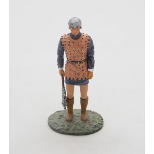 Figurine Altaya man walk the 14th century Castilian