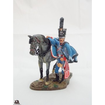 Figurine Del Prado Capitaine Hussard Belge 1815