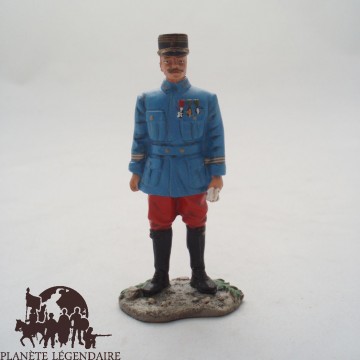 Figurine Hachette Colonel Legion Garibaldienne 1914