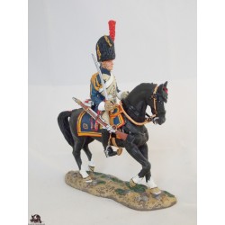 Estatuilla Del Prado Granadero a caballo Guardia Imperial Francia 1810