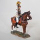 Oficial de caballería austríaca Del Prado 1814 estatuilla