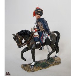 Figura del Prado Soldato 1st Hussar Legione tedesca del re 1815