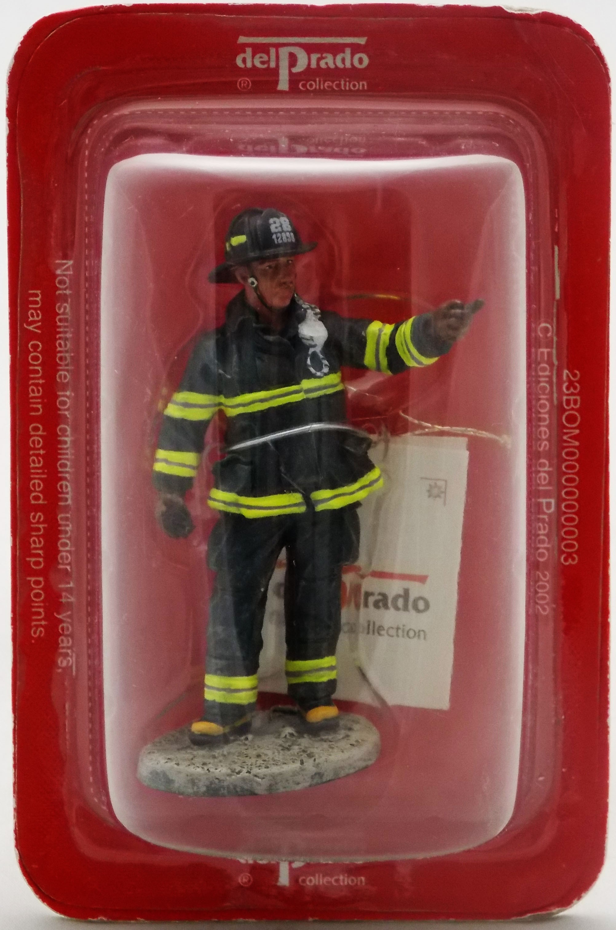 Pompieri del Mondo Del Prado MZ8-32E FIREFIGHTER MADRID SPAIN 2003 