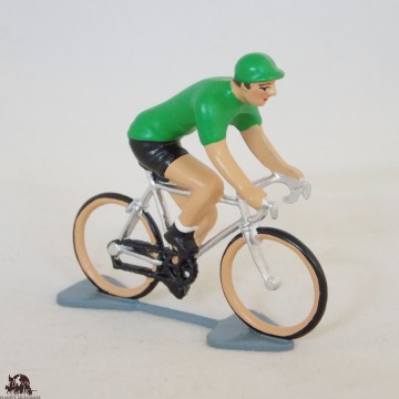 Figurine CBG Mignot Cycliste du Tour de France Maillot Vert 