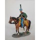 Figurine Del Prado Carries Standard Hussar of the Saxon Volunteers 1813