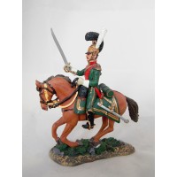 Del Prado officer horses figurine light Lancer France 1813