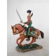 Del Prado Offizier Pferde Figur Licht Lancer Frankreich 1813
