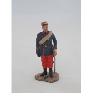 Figurine Hachette captain of the Regiment overseas 1870