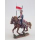 Figura del Prado Jinete Ligero Lanceros Guardia Imperial Polonia 1813