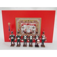 Caso lujo 6 figurillas de CBG Mignot Legión del Vístula