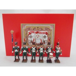 Coffret Luxe 6 Figurines CBG Mignot La Tour d'Auvergne