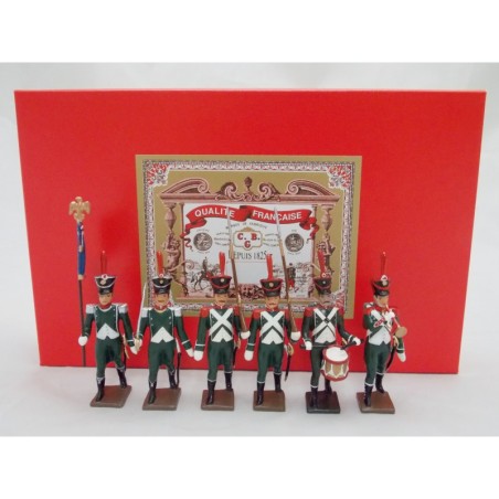 Schrank Luxus 6 Figuren CBG Mignot Legion der Weichsel