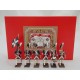 Scatola di lusso 6 figurine CBG Mignot Guardia francese Louis XVI