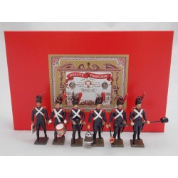 Luxus 6 Figuren CBG Mignot "Gunners" der Guard box