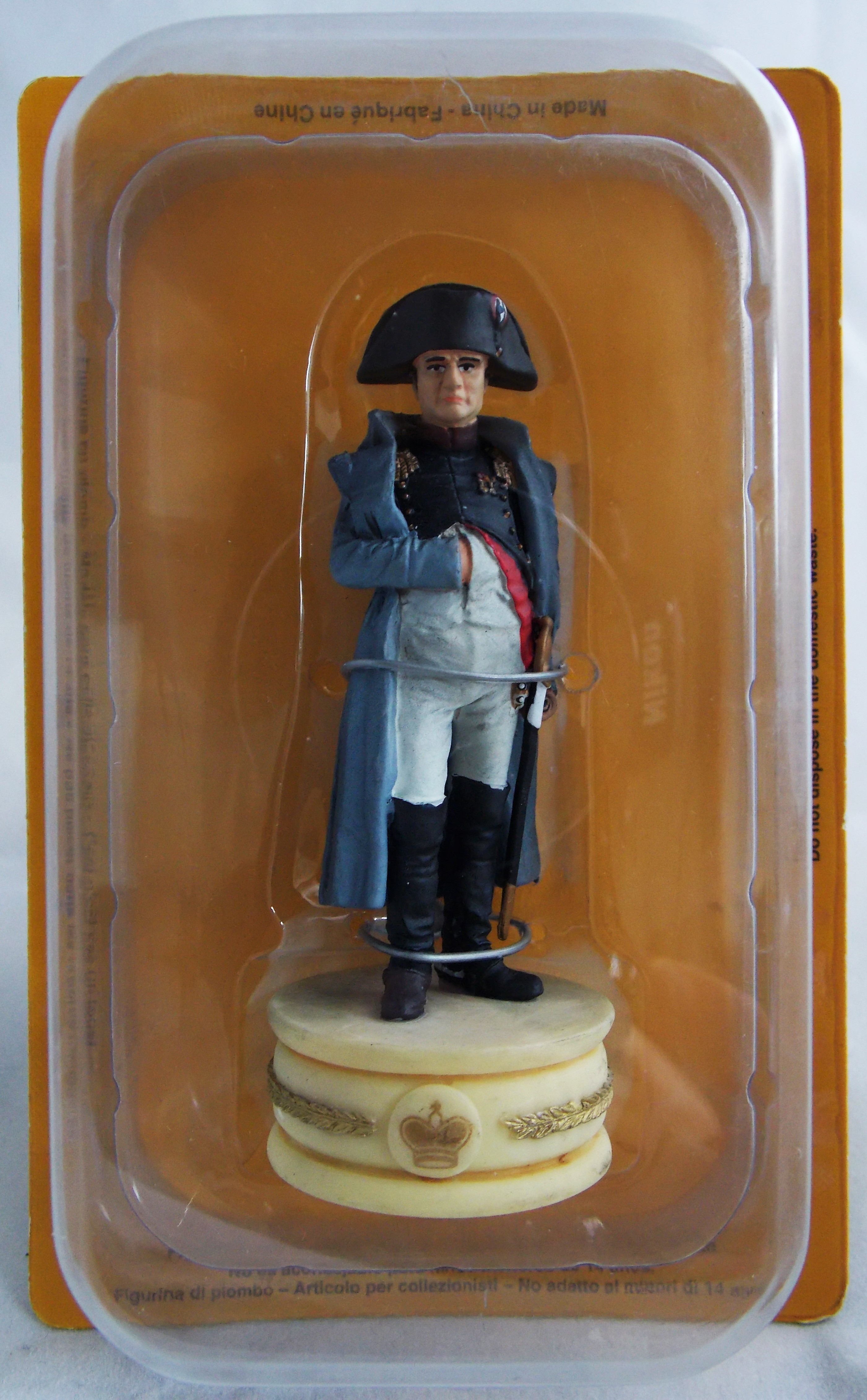 La coronación de Milán 1805 Napoleón Bonaparte Figura plomo Cobra