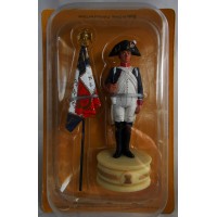 Figurine Altaya Porte Drapeau 4e Rgt Infanterie Ligne Tour Blanche