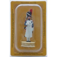 Figurine Altaya Sapeur d'Infanterie de ligne Pion Blanc