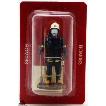 Del Prado firefighter outfit fire Stockholm Sweden 2003 figurine