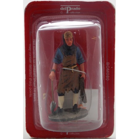 Del Prado firefighter response in height Göttingen 2003 figurine