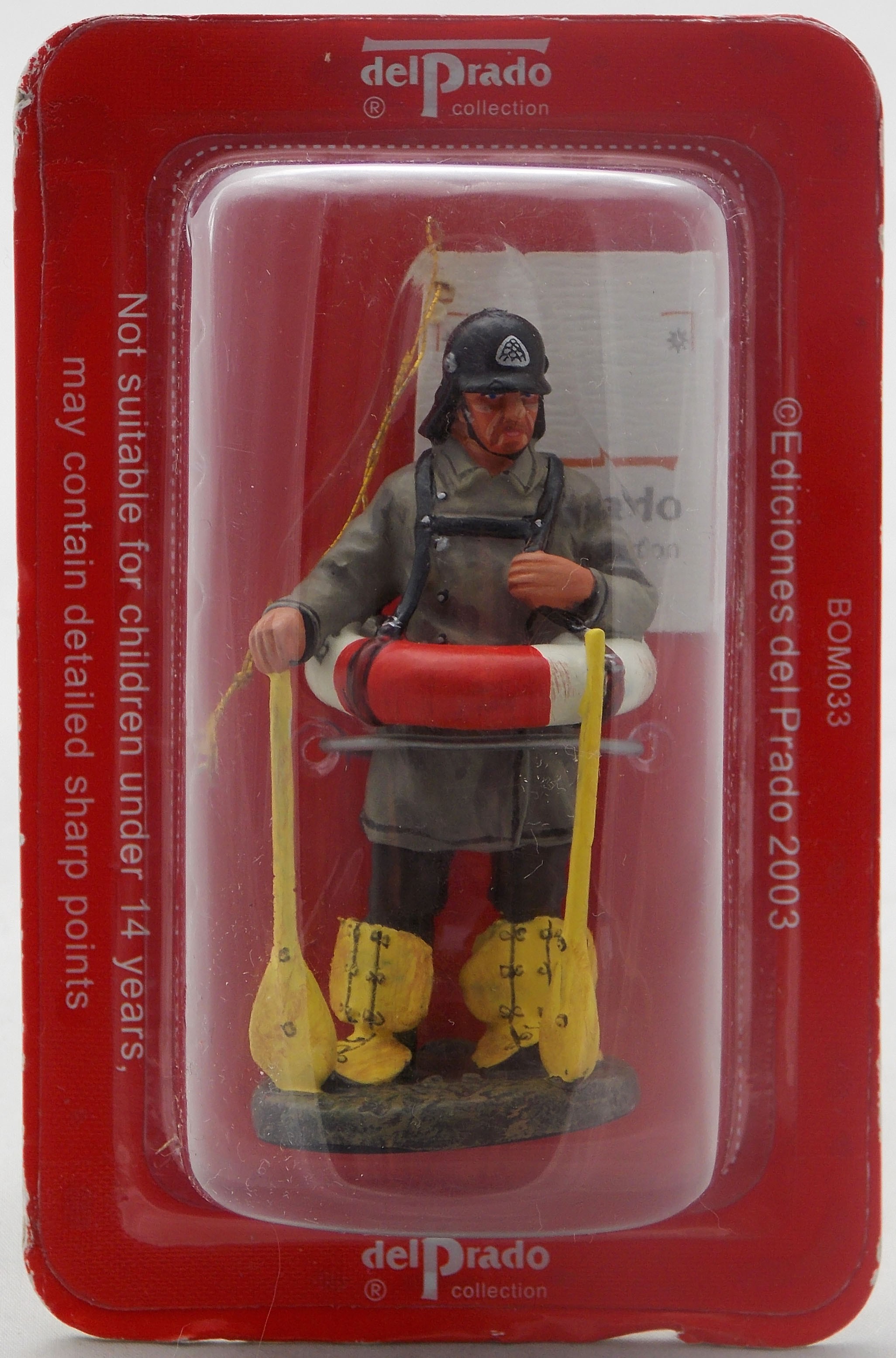 Pompieri del Mondo Del Prado GERMAN FIREMAN 1990 MZ8-4A
