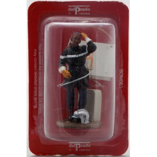 Del Prado firefighter outfit fire Abidjan Côte d'Ivoire 1999 figurine