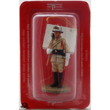 Figurine Del Prado Pompier Tenue de feu Indochine 1943