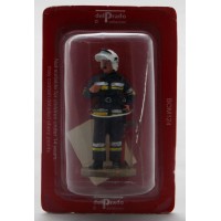 Figure Del Prado firefighter fire held Warsaw 2003