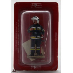 Figurine Del Prado Pompier Tenue de feu Varsovie Pologne 2003