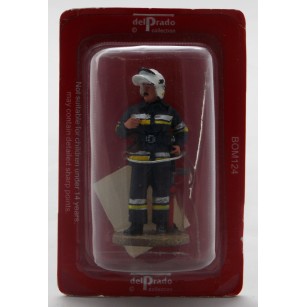 Figurine Del Prado Pompier Tenue de feu Varsovie Pologne 2003