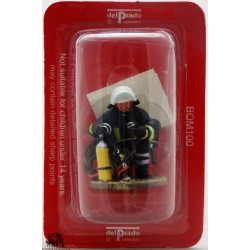 Figurine Del Prado Pompier Tenue de feu Gottingen Allemagne 2004