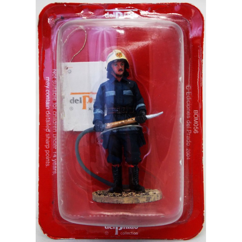 Del Prado firefighter fire held Sarajevo Bosnia 2003 figurine Del Prado firefighter fire held Sarajevo Bosnia 2003 figurine