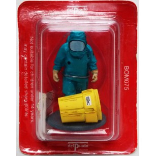 Del Prado firefighter fire held Sarajevo Bosnia 2003 figurine