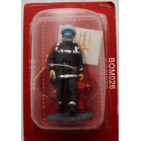 Figurine Del Prado firefighter outfit fire Hong Kong 2003