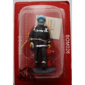 Estatuilla Del Prado traje de bombero fuego Hong Kong 2003