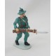 Fire hatchet New Zealander soldier figurine