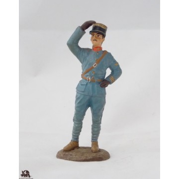 Figurine Atlas Officier Aéronautique militaire 1917