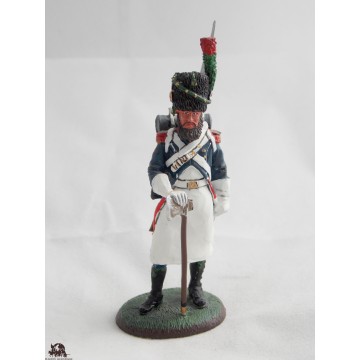 Figurina Del Prado geniere giovane guardia Francia 1809