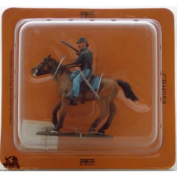 Esercito dell'Unione di figurina Del Prado cavalleria 1861 Guerra civile