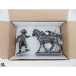 Figurine MHSP Atlas Laquait + Cheval d'attelage + Palonnier N°05