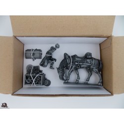 Figurine MHSP Atlas Thiago + chest Emperor + horse hitch N ° 08