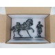 Estatuilla MHSP Atlas caballo caballería + lacayo del emperador N ° 11