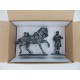 Figurina MHSP Atlas Cavallo Cavalleria + valletto di Imperatore N ° 11